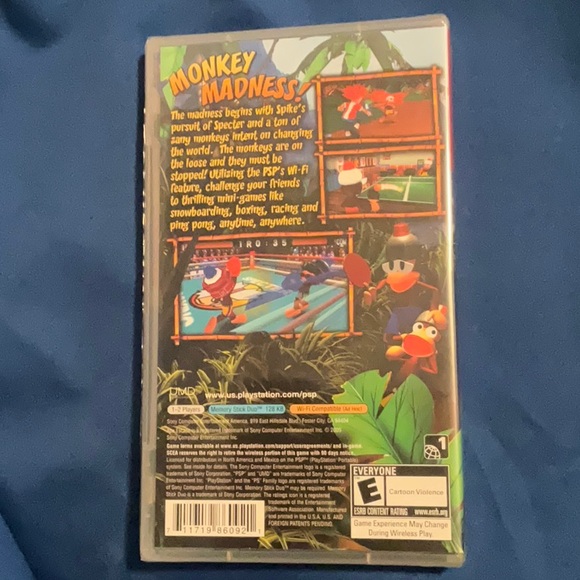 [PSP Game] Ape Escape: On the Loose (NWOT) - Picture 2 of 3
